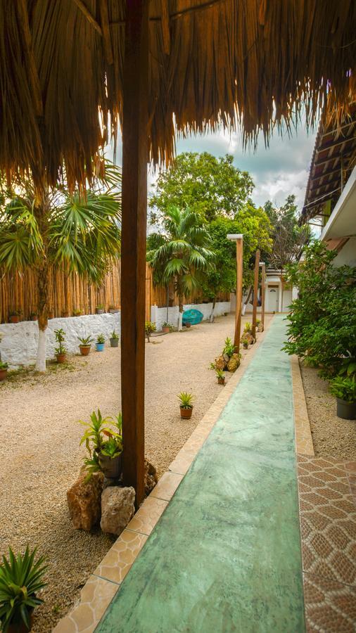 Hotel El Manglar Bacalar Bagian luar foto
