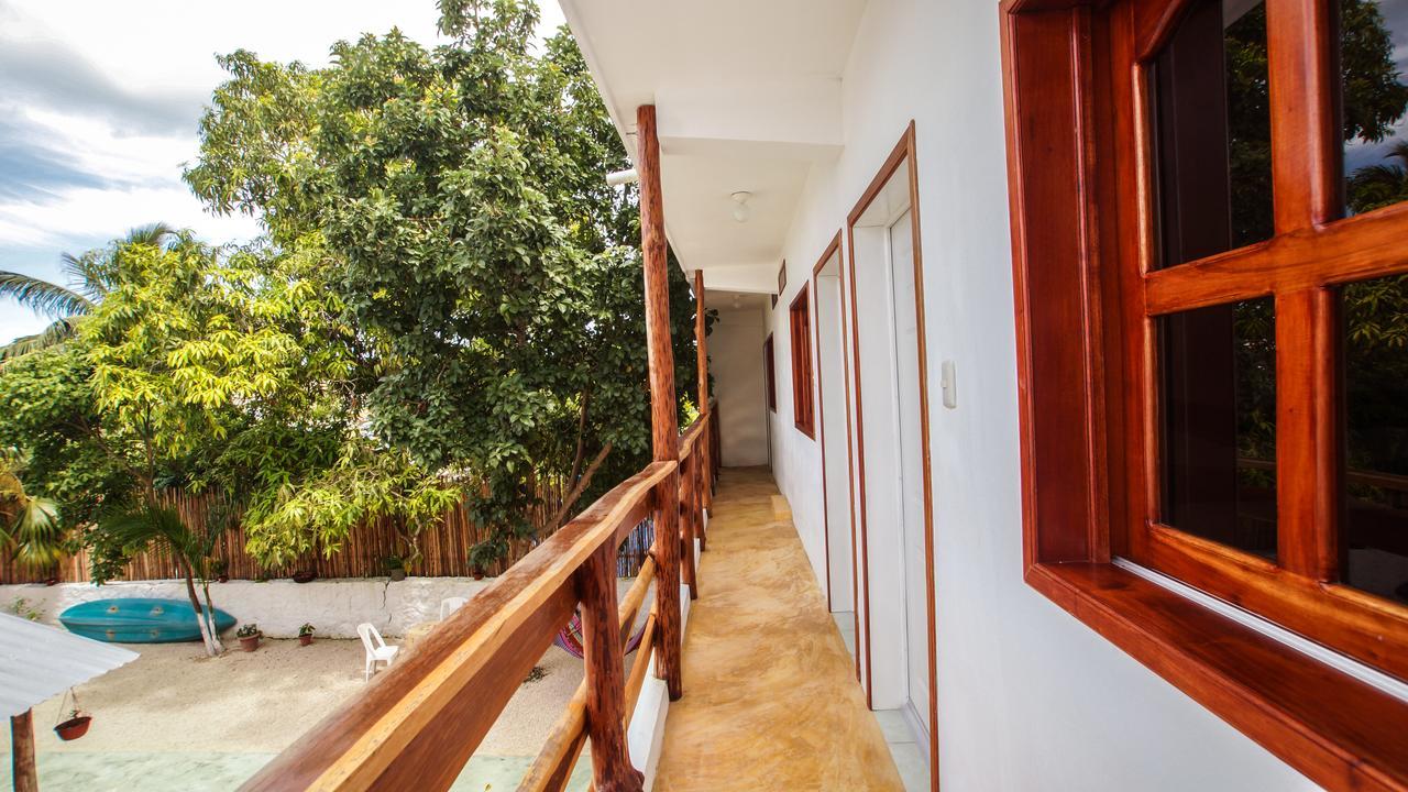 Hotel El Manglar Bacalar Bagian luar foto