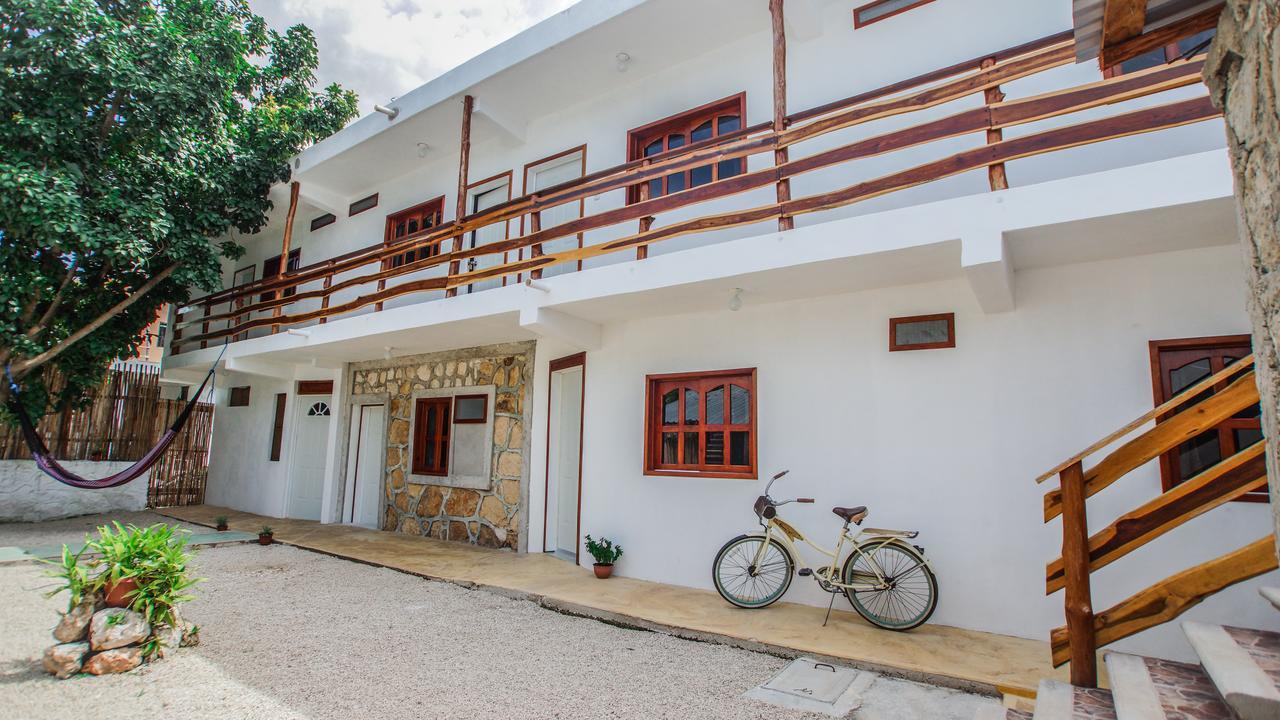 Hotel El Manglar Bacalar Bagian luar foto