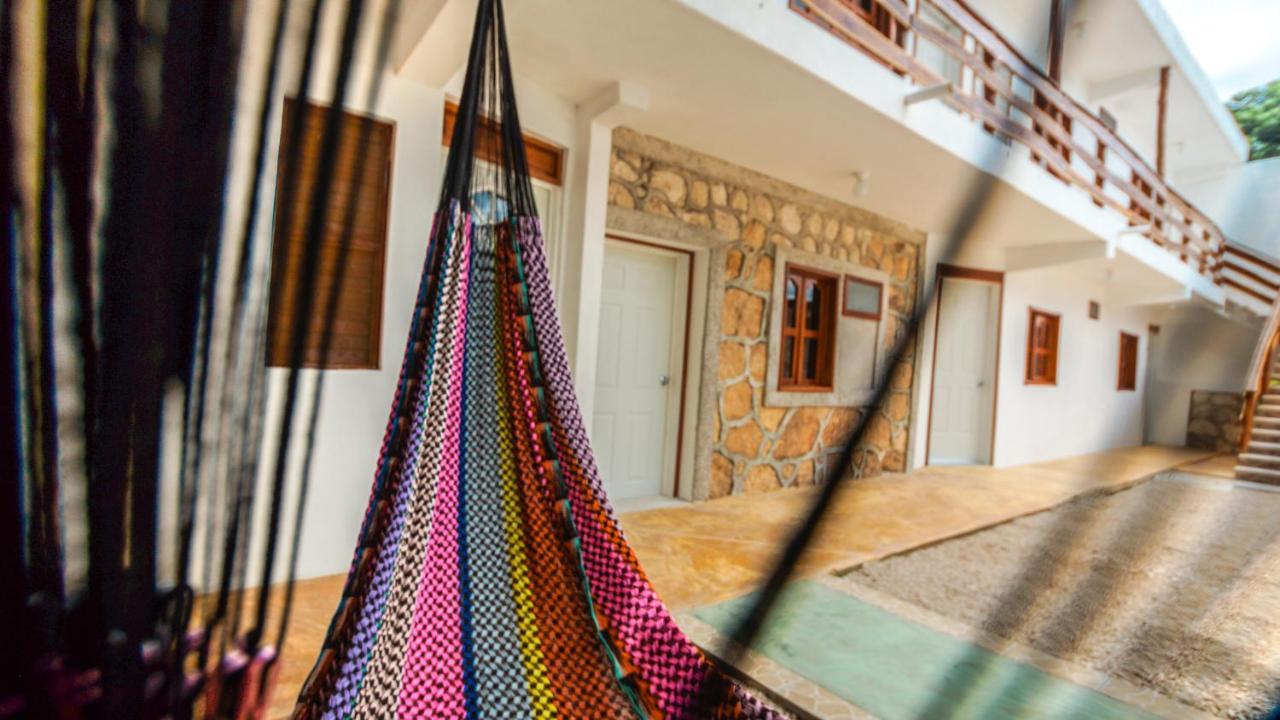 Hotel El Manglar Bacalar Bagian luar foto